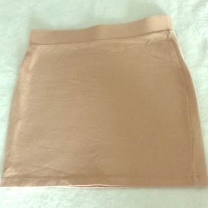 Forever 21 Beige Mini Skirt